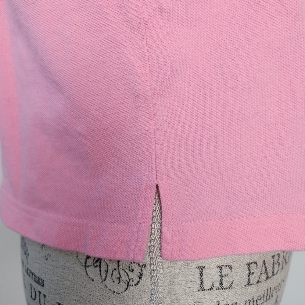 90s Pink Knit Polo Shirt - Picture 8 of 10